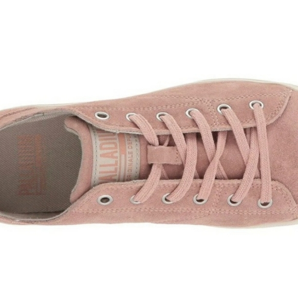 Palladium Pink Lace Suede Tuxedo 8 - Picture 3 of 4